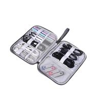 GARIOUANS Pochette de Rangement Câbles USB et Accessoires Électroniques Portable Capacité et Facile à Nettoyer Organisateur Multi-Usage pour Chargeur Écouteurs Bank pour Voyage et Usage