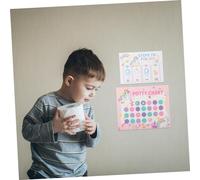 GARIOUANS Potty Training Chart pour Tout avec Autocollants Réutilisables Encouragement à Lindépendance Toilette Matériaux Doux pour Sécurité Garçon Fille Apprentissage Pot pour et