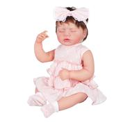 GARIOUANS Poupée Reborn pour Tout- Poupée Fille Réaliste avec Membres Flexibles Cadeau pour Jeux Imitation et Fêtes Couleur Aléatoire