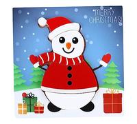 GARIOUANS Puzzle Bois Éducatif de Noël pour Garçon Fille Ans Créatif avec Motifs de Dessin Animé Festifs Jeu Déveil Montessori pour Filles et Garçons