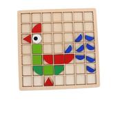 GARIOUANS Puzzle Montessori Bois pour Garçon Fille Jouet Éducatif De Formes Géométriques De Blocs De Motifs pour Activités Préscolaires