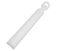 GARIOUANS Règle Plastique Rigide avec Loupe Agrandissante Intégrée Outil Mathématique Précis et Incassable pour Étudiants Bureau et Dessin Technique