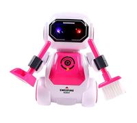 GARIOUANS Robot Dansant Télécommandé Éducatif pour Garçon Et Filles, Jouet Robot Marcheur en Rose, Fonction Lumières Colorées Clignotantes, Stimulation Précoce, Jouet Interactif D’Apprentissage