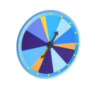 GARIOUANS Roulette de Jeu à Tourner Plateau Rotatif Réutilisable avec Espaces Blancs pour Prix Animation Fête et Tirage Au Sort et Facile à Transporter Divertissement Adulte et Garçon Fille