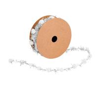 GARIOUANS Ruban Pom Poms Pailleté avec Fil Métallique pour Décoration Sapin de pour Cadeau Fête et Loisirs Créatifs DIY