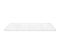 GARIOUANS Séparateur pour Congélateur Coffre 45×22 CM en Métal Blanc Grille Aérée Robuste Organisateur D’Étagères de Réfrigérateur pour Compartiment Inférieur Insert de Rangement