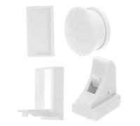 GARIOUANS Serrures Invisibles Installation sans Perçage pour Armoires et Tiroirs en Abs Blanc Crochet Magnétique Sécurisé pour Sécurité Enfants à Domicile Cuisine