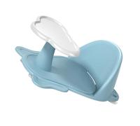 GARIOUANS Siège de Bain Garçon Fille Antidérapant avec Support Latéral pour Garçon et Fille Chaise de Infantile et Stable avec Ventouses Coussin Confortable et Rangement Pratique