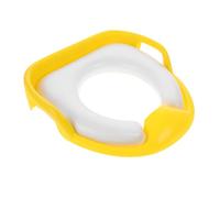 GARIOUANS Siège de Toilette pour Garçon Fille avec Protection Anti-éclaboussures et Poignées Siège Apprentissage Antidérapant PP avec Coussin Doux et Marchepied Sécurisé pour Garçons et