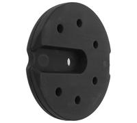 GARIOUANS Socle Lesté en Plastique Rond 160 MM X 20 MM pour Pied de Lampe de Table et Lampadaire D’Intérieur, Base Stable pour Bureau, Chambre et Tapis, Poids de Socle de Lampe de Rechange