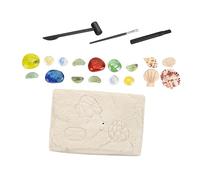 GARIOUANS Spécimens De Pierres Précieuses Et Cristaux Jouet Éducatif De Fouille Soi-même pour Garçon Fille Minéraux Naturels