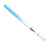 GARIOUANS Stylet pour Écran Tactile Capacitif Macaron Dégradé Blanc-Bleu, Stylo D'écriture Précis pour Tablette Et Smartphone, Stylet Pratique Et Sensible, Usage Créatif Familial, Design Coloré