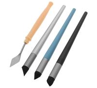GARIOUANS Stylo de Mélange pour Pastels à Huile avec Éponge Balle Souple et Grattoir Outil pour Transitions et Fondu Artistique Polyvalent