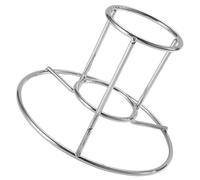 GARIOUANS Support à Poulet INOX pour Barbecue Vertical Multifonction Rôtissoire Portable pour Camping et Fumoir Accessoire et Facile à Nettoyer