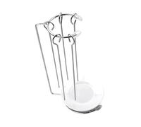 GARIOUANS Support de Barbecue Acier Inoxydable avec Aiguilles Support Suspendu Pratique pour Brochettes Camping et Sorties Plein Air