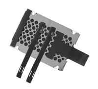 GARIOUANS Support de Montage Disque Dur Rigide Compatible Rail Amortisseur Anti-Vibration avec Couvercle de Disque Fixation Sécurisée pour Remplacement Facile