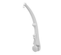 GARIOUANS Support Mobile pour Berceau Bébé Ajustable en Plastique Transparent, Bras Mobile Pliable pour Suspendre Jouets et Clochettes, Accessoire Berceau Pliant pour Lit Bébé Unisexe