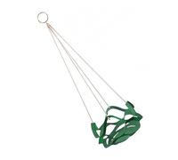 GARIOUANS Support pour Pots de Fleurs Suspendu Cuir PU Panier à Suspendre Multi pour Plantes Porte Pot Décoratif Vert Petit Modèle Adapté Intérieur et Extérieur