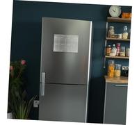 GARIOUANS Tableau Magnétique Acrylique Transparent Effaçable pour Frigo Planning Hebdomadaire avec Marqueurs Organiseur Mural Aimanté pour Cuisine
