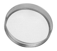 GARIOUANS Tamis à Sol Acier Inoxydable Mailles Tamis Rond Robuste pour Jardinage Compost et Tri de Terre Tamisage des Roches et Terreau