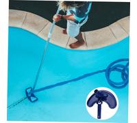 GARIOUANS Tête Aspiration Incurvée Plastique Pondérée pour Piscine Accessoire pour Nettoyage des Fonds Et Parois Ventouse pour Bassin Intérieur Et Extérieur