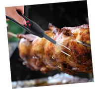 GARIOUANS Thermomètre Électronique Viande Fourchette Barbecue Inox Indicateur de Chaleur Précis Usage Extérieur et Cuisine Maison Mesure Rapide Température Viande et Liquides