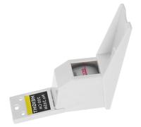 GARIOUANS Toise Murale Facile à Utiliser en ABS et Fer Rétractable et 2 Mètres Outil de Mesure Compteur de Croissance Mural Gain de Place Taille des Garçons et Filles et Adultes
