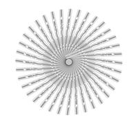 GARIOUANS Tubes de Carillon Éolien Suspendus Faciles à Utiliser en Métal Argenté Lot de 30 pour Fabriquer Vos Propres Carillons Éoliens Décoratifs