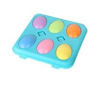 GARIOUANS Œuf Éducatif 6 Pièces Assorties pour Tout-Petits, Puzzle D’Assemblage Léger et Portable, D’éveil Précoce Pâques et Jeux Éducatifs Garçon et Filles