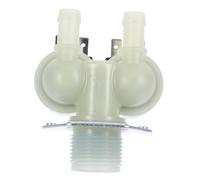 GARIOUANS Vanne D'arrivée D'eau Double Sortie pour Machine à Laver Automatique, Vanne Remplissage Nylon Solide Compatible Multi-modèles, Pièce de Rechange Électroménager Lave-linge Portatif