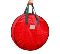 Garland Decorations Bag, Christmas Wreath Storage Bag, Christmas Decoration Storage, Waterproof Container Zipper Pouch for Party Decorations Organization Moving Garage Halloween Home Decor
