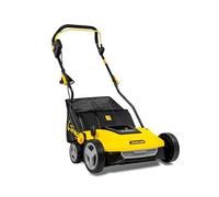 Garland Scar 322E-V23 Scarificateur électrique 1800 W, largeur 37 cm, pour gazon jusqu'à 300 m², réglable en profondeur, scarificateur de pelouse avec rouleaux interchangeables.