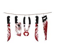 Garland Torture décoration pour Halloween, taille : 1,8 m, matériau : plastique