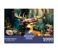 Garlande de Rennes Puzzle De 1000 Pièces pour Adultes Et Enfants À Partir De 12 Ans Jeu Cadeau Unique De Qualité Supérieure - Activité Familiale Parfaite 38x26cm/1000pcs
