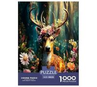 Garlande de Rennes Puzzle De 1000 Pièces pour Adultes Et Enfants Dès 14 Ans Jeux De Défi Jouets Éducatifs Divertissement Créatif Cadeau Classiques - Activité Familiale Parfaite 38x26cm/1000pcs