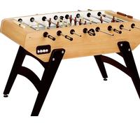 Garlando Table de baby-foot "G-5000", aspect bois de Venghe