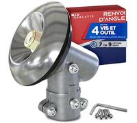 Garlavie - Engrenage conique universel à 7 dents de 26 mm - Pièces de rechange pour débroussailleuse, tondeuse à gazon Stihl et plus encore