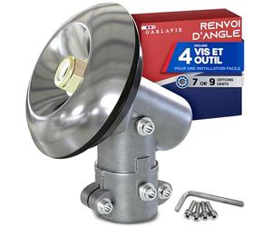 Garlavie - Engrenage conique universel à 9 dents de 26 mm - Pièces de rechange pour débroussailleuse, tondeuse à gazon Stihl et plus encore