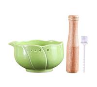 Garlic Grater Bowl - Manual Kitchen Utensil for Easy Garlic, Ginger, and Flavorings Grating, Ideal for Home Cooks, Cooking Enthusiasts, Women, Daily Meal Preparation, Sauces, 5.31x5.31x2.76 inches