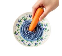 Garlic Grater Plate, Ceramic Manual Round Fruit Dish
