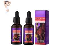 Garlic Hip Enlargement Lifting Oil Lot de 2 huiles essentielles pour fesses Garlic Hip Butt Buttocks Enlargement Lifting Essential Oil Hip Lift Up Essential Oil, Butt Cellulite Removal, Firming