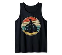 Garlic Lover Rétro Vintage Chef Cooking Food Garlic Débardeur