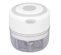 Garlic Masher, Mini Garlic Chooper Rechargeable pour la Maison (Blanc)