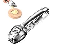 Garlic Squeezer, Easy Garlic Crusher, Handheld Garlic Squeezer, Vegetable Squeezer, Manual Food Press, Garlic Mincer, Garlic Crushing Gadget, Simple Garlic Crusher, Garlic Chopper Tool