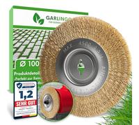 GARLINGO Brosse à Joints Compatible avec Brosse à Joints Einhell BG-EG 1410 GC-EG 1410 GC-CC 18 Li | Largeur 10 mm | Brosse de Rechange