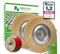 GARLINGO Lot de 2 brosses à Joints compatibles avec Einhell BG-EG 1410 GC-EG 1410 GC-CC 18 Li | 10 mm de Largeur | Brosse de Rechange pour Joints