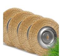 GARLINGO Lot de 4 brosses à Joints compatibles avec Einhell BG-EG 1410 GC-EG 1410 GC-CC 18 Li | 10 mm de Largeur | Brosse de Rechange pour Joints