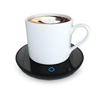 GARMEE Chauffe Tasse à Café électrique Tasse Chauffante, Mug Chauffant avec 2 réglages de température,Réchauffeur de Café Tasse Chauffante Tasse à Café de Voyage,Mug Electrique pour Cacao, Thé, Lait