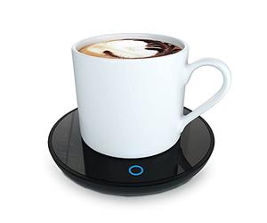 GARMEE Chauffe Tasse à Café électrique Tasse Chauffante, Mug Chauffant avec 2 réglages de température,Réchauffeur de Café Tasse Chauffante Tasse à Café de Voyage,Mug Electrique pour Cacao, Thé, Lait