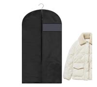 Garment Bags for Travel - Coat Organizer for Space Saving | Hangable Dustproof with Protective Zipper Storage, Hangable Coat Bag, Foldable Design for Down Jackets Suits Dresses Carry On Use